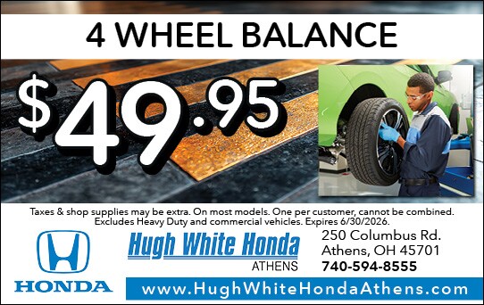$49.95 4-Wheel Balance