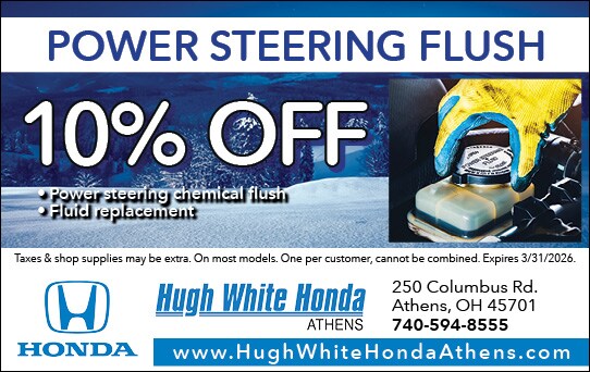 10% Off Power Steering Flush