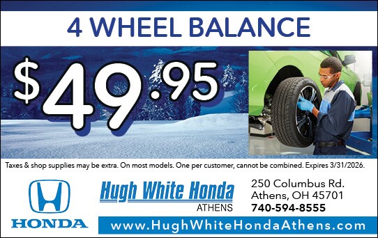 $49.95 4-Wheel Balance
