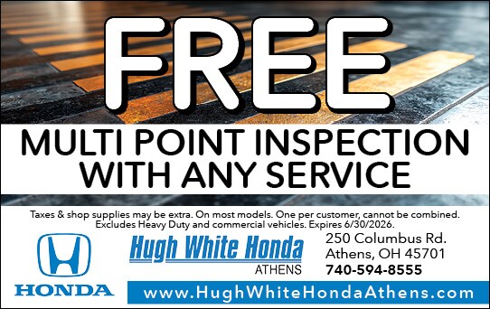 Free Multi-Point Inspection With any Service