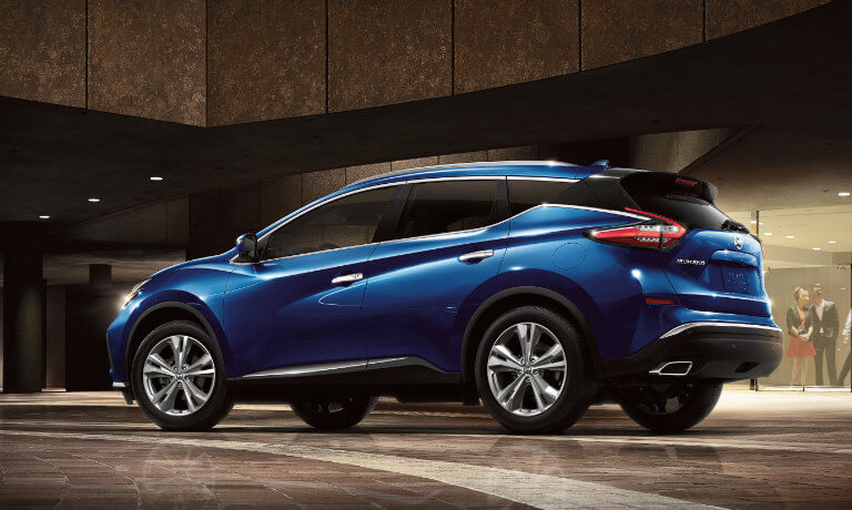 2021 Nissan Murano exterior parked outside shopping center
