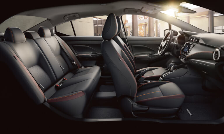 2022 Nissan Versa interior seating side view