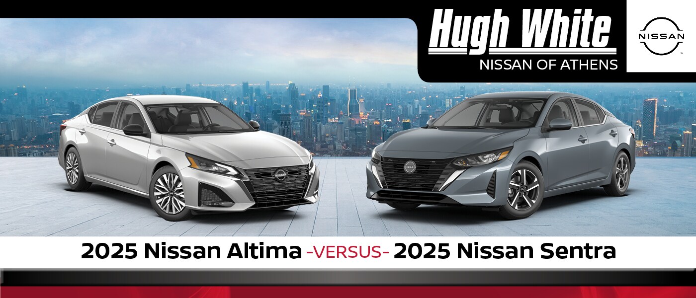 2025 Nissan Altima vs. Sentra