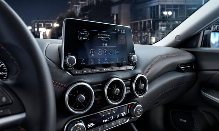 2025 Nissan Sentra infotainment system