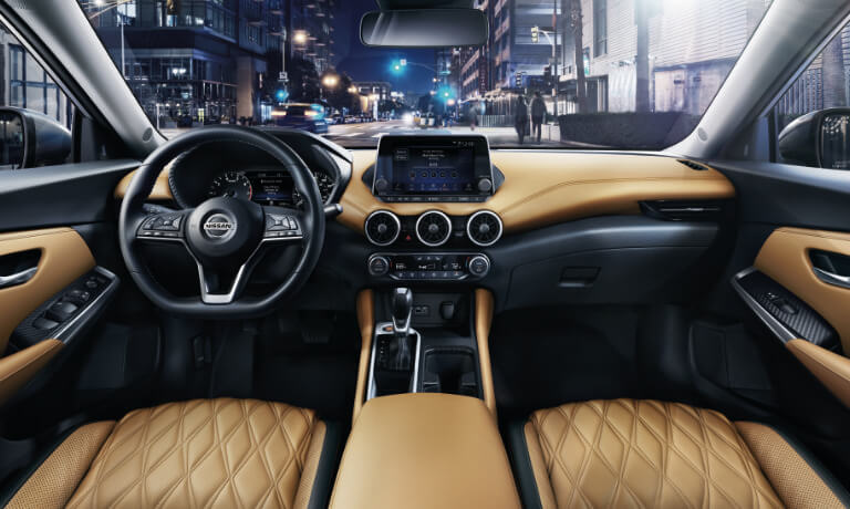 2025 Nissan Sentra interior front seats