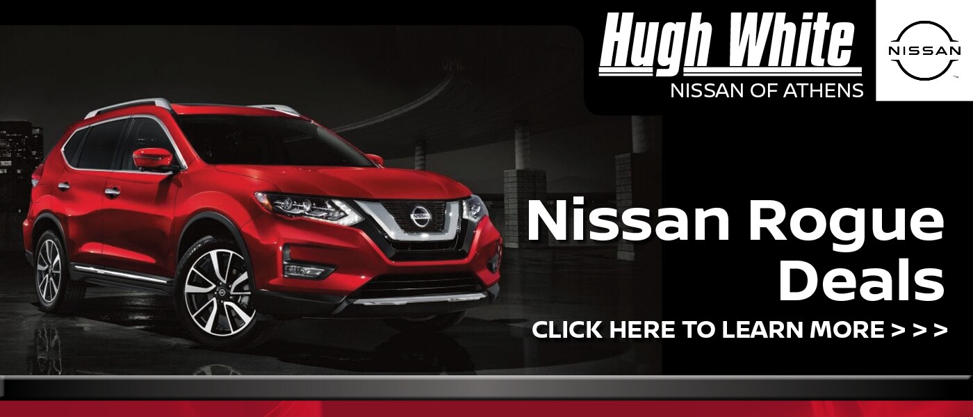 2020 Nissan Rogue Deals banner