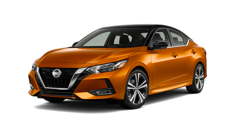 2021 Nissan Sentra SR in Monarch Orange