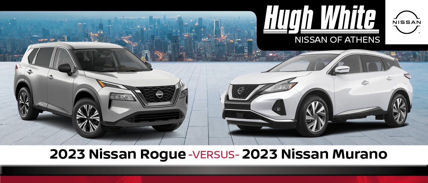 2023 Nissan Rogue vs. Murano