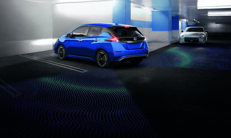 2024 Nissan LEAF backup safety sensors