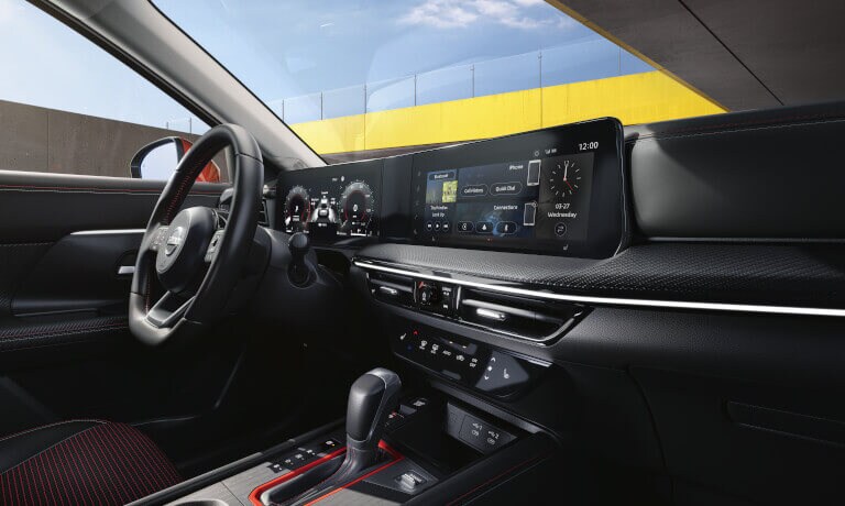 2026 Nissan Kicks dashboard and infotainment system