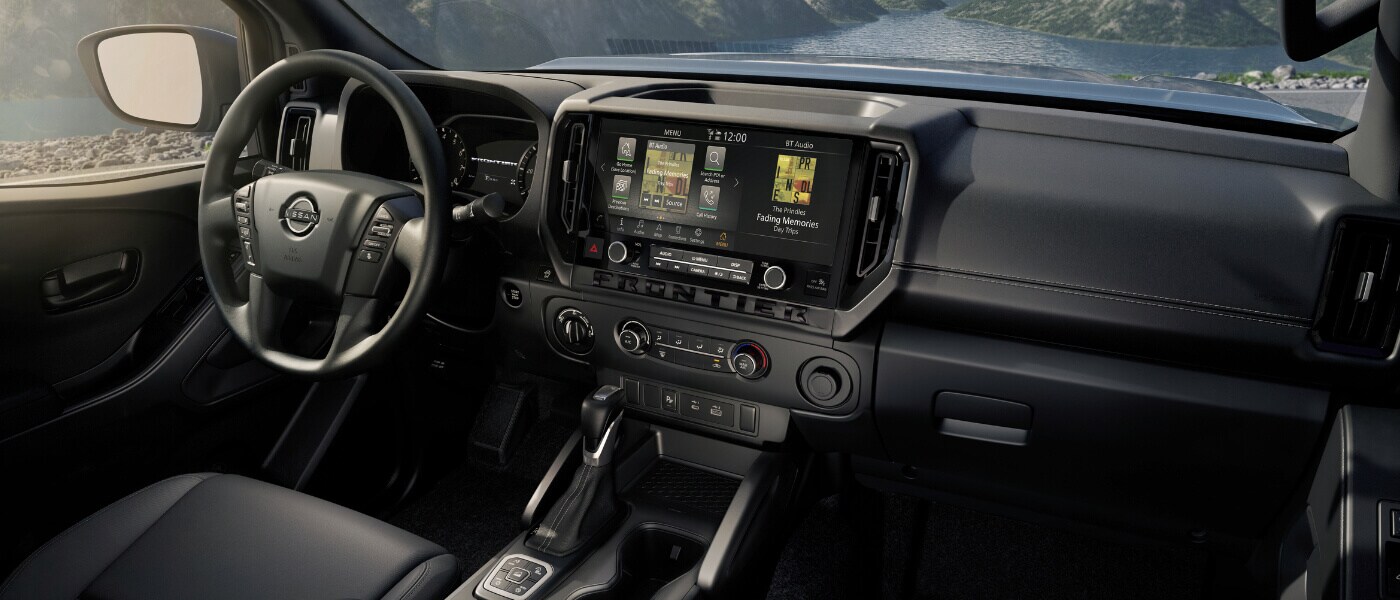 2026 Nissan Frontier interior dashboard