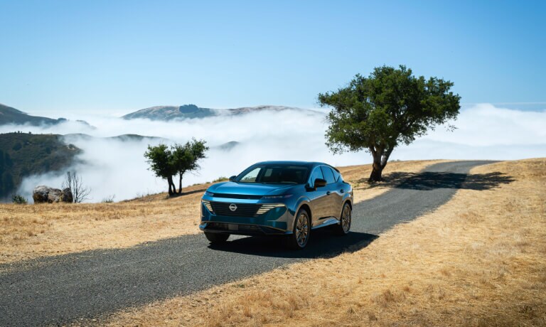 2025 Nissan Murano driving in the mountains
