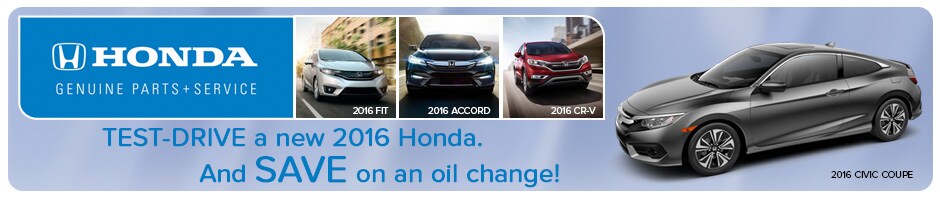 Test Drive Any New Honda At Huntington Honda