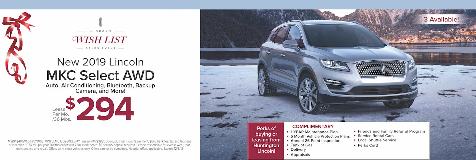 MKC Lease Special