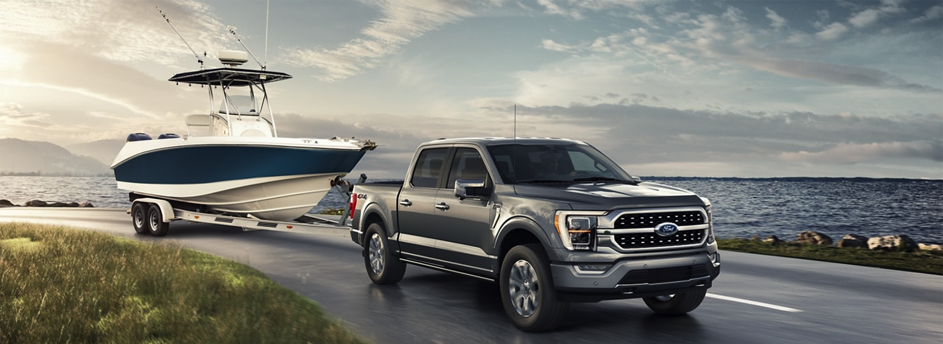 New Ford F-150 at Huntley Ford.png New 2022 Ford F-150, the toughest and most versatile F-150 ever.