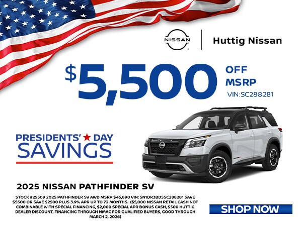 2025 Nissan Pathfinder SV