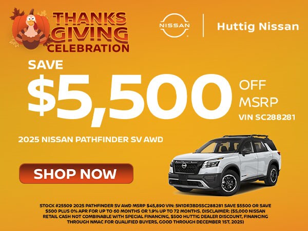 2025 Nissan Pathfinder SV AWD