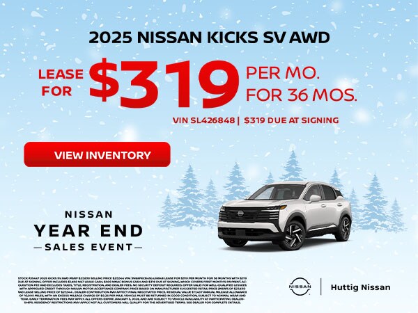 2025 Nissan Kicks SV AWD