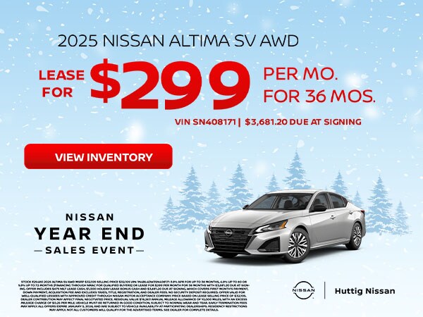 2025 Nissan Altima SV AWD