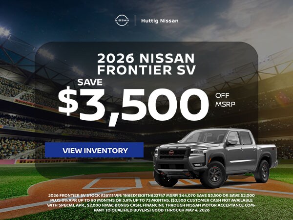 2026 Nissan Frontier SV