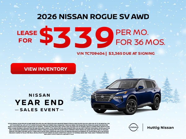 2026 Nissan Rogue SV AWD