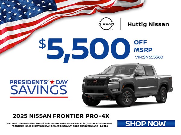 2025 Nissan Frontier Pro 4x