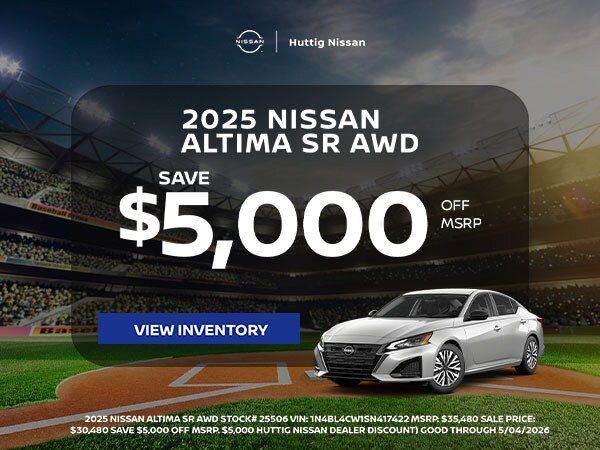 2025 Nissan Altima SR AWD