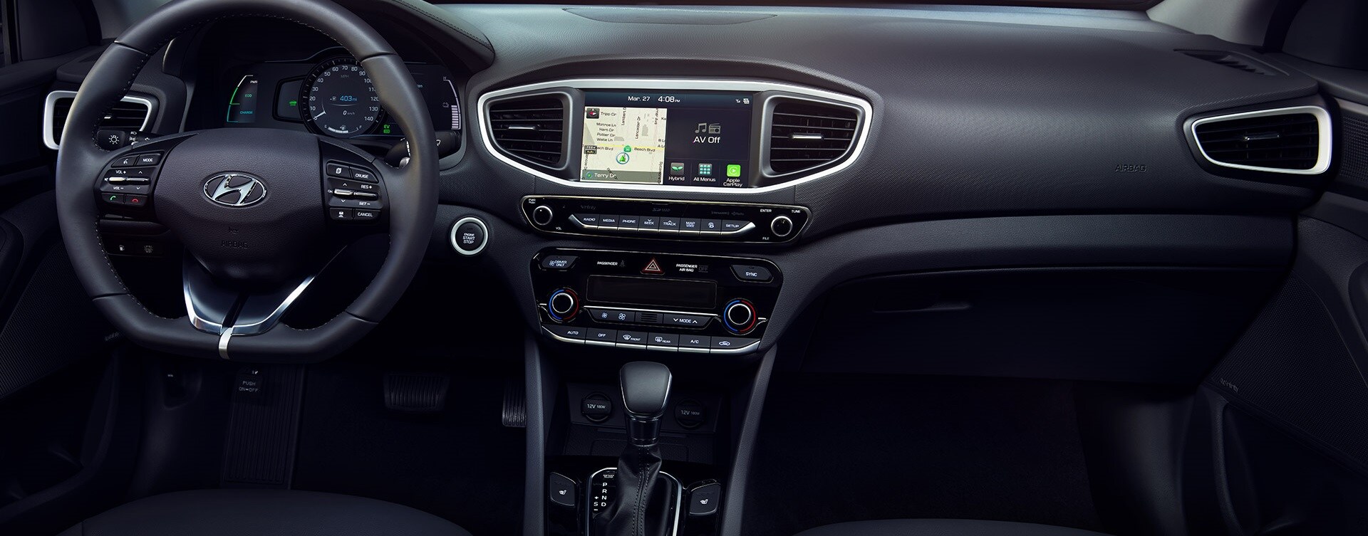 2019 Hyundai Ioniq Hybrid Dashboard