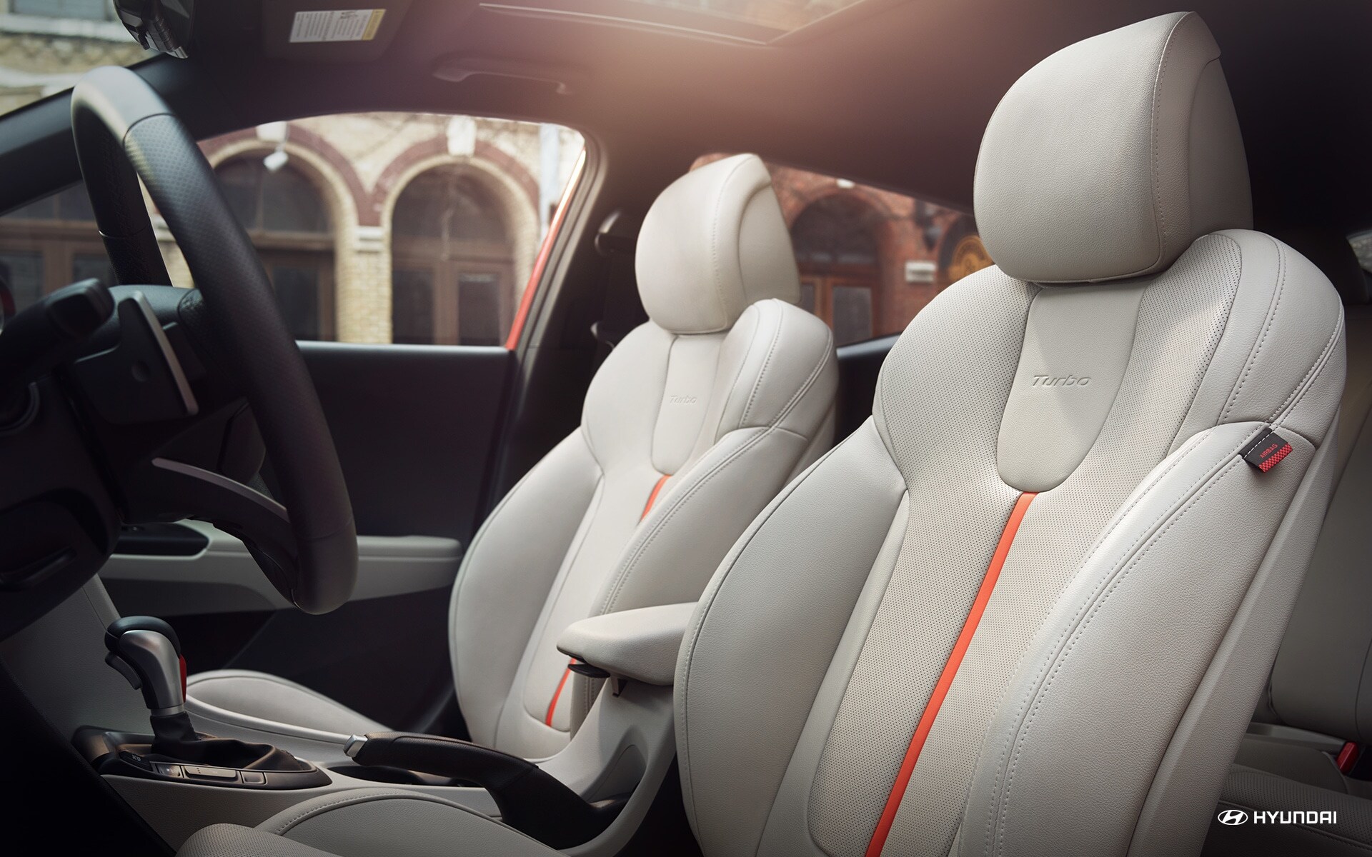 2019 Hyundai Veloster Front-Row Seating