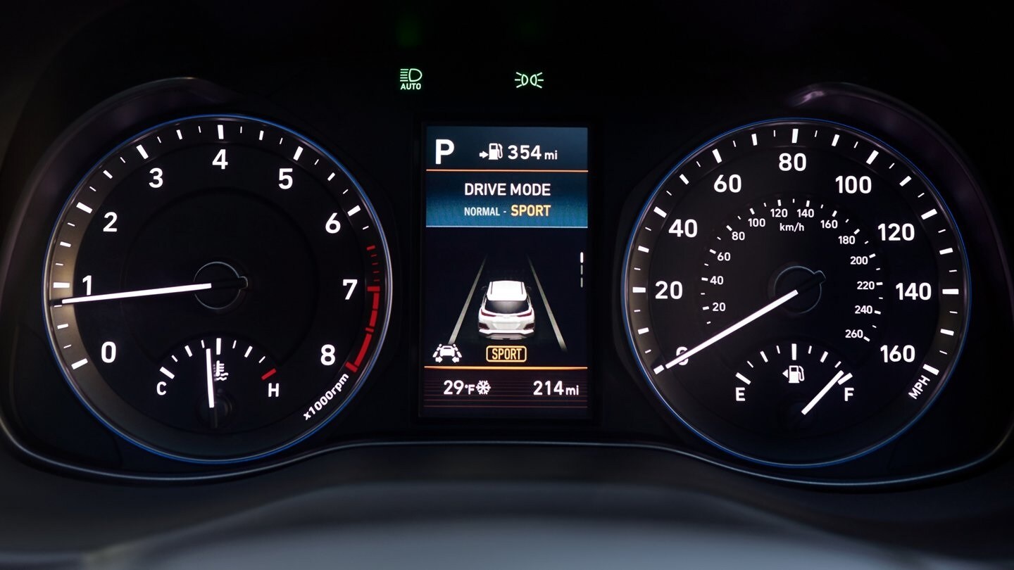 2021 Hyundai Kona Information Display