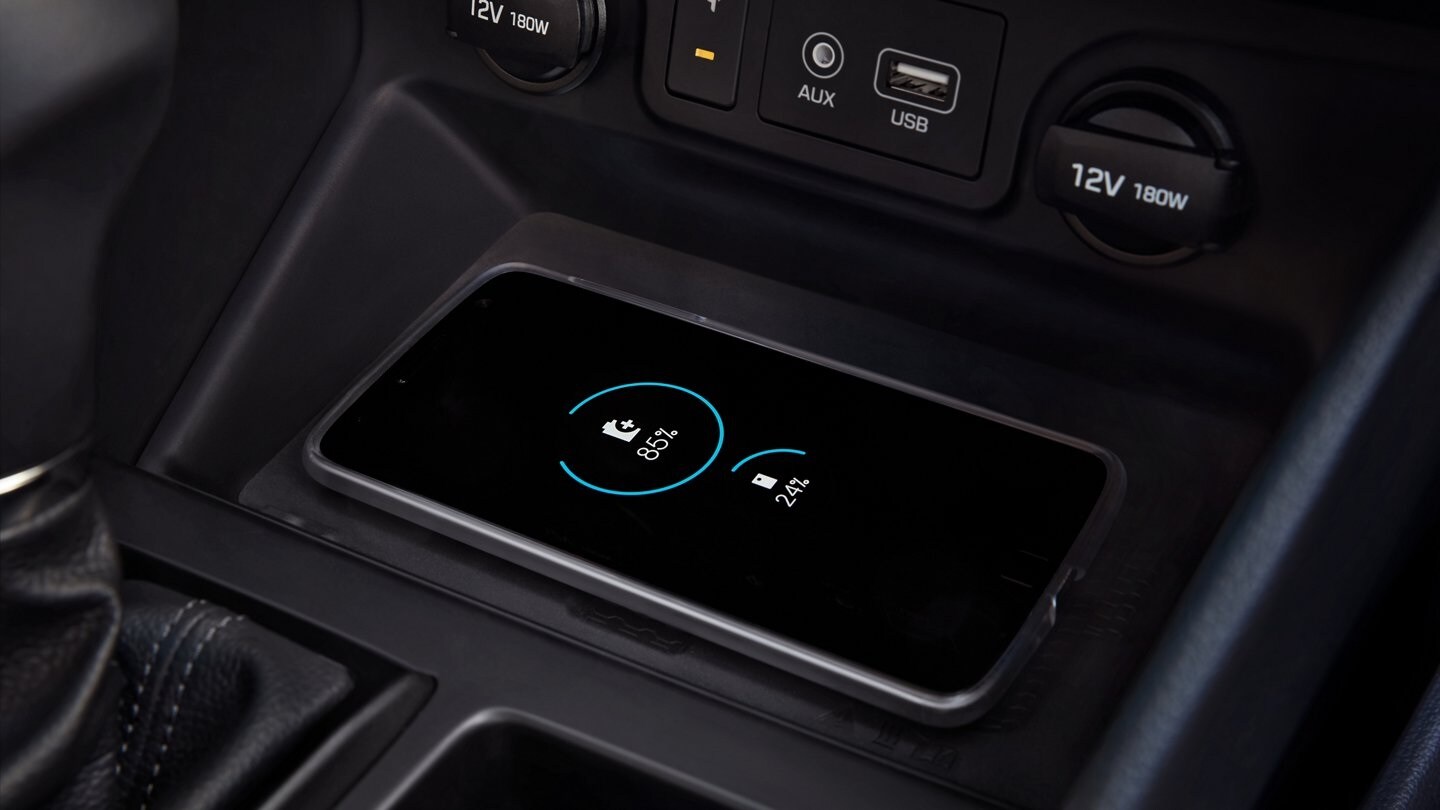 2021 Hyundai Tucson Wireless Charging Station