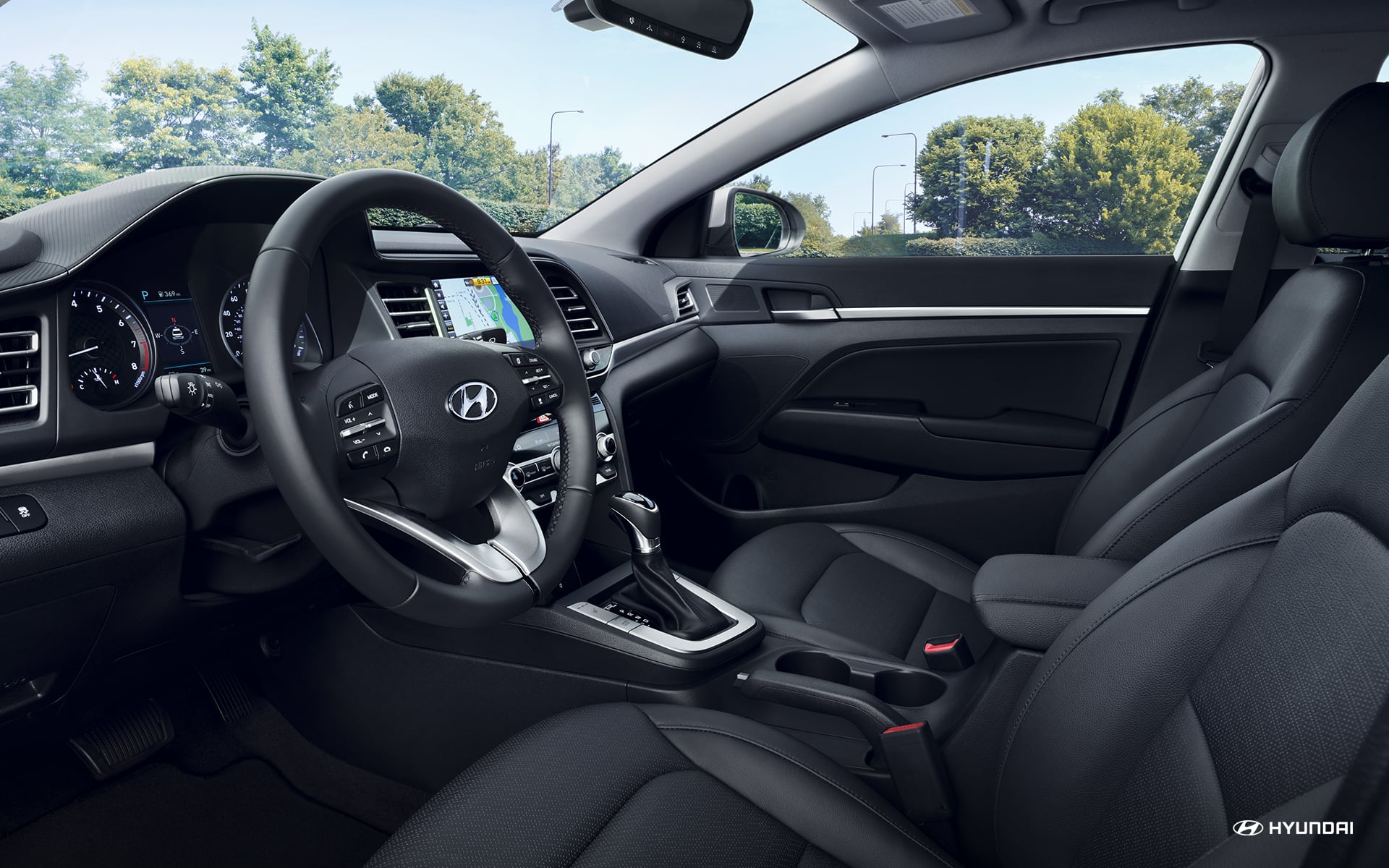 2020 Elantra Cabin