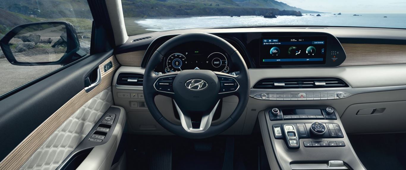 Steering Wheel in the 2022 Palisade