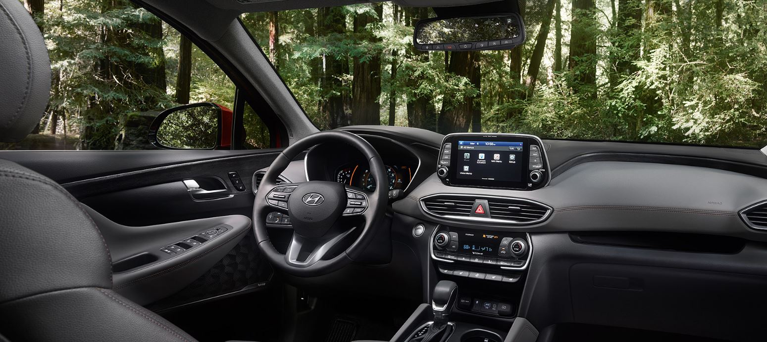 2019 Hyundai Santa Fe Dashboard