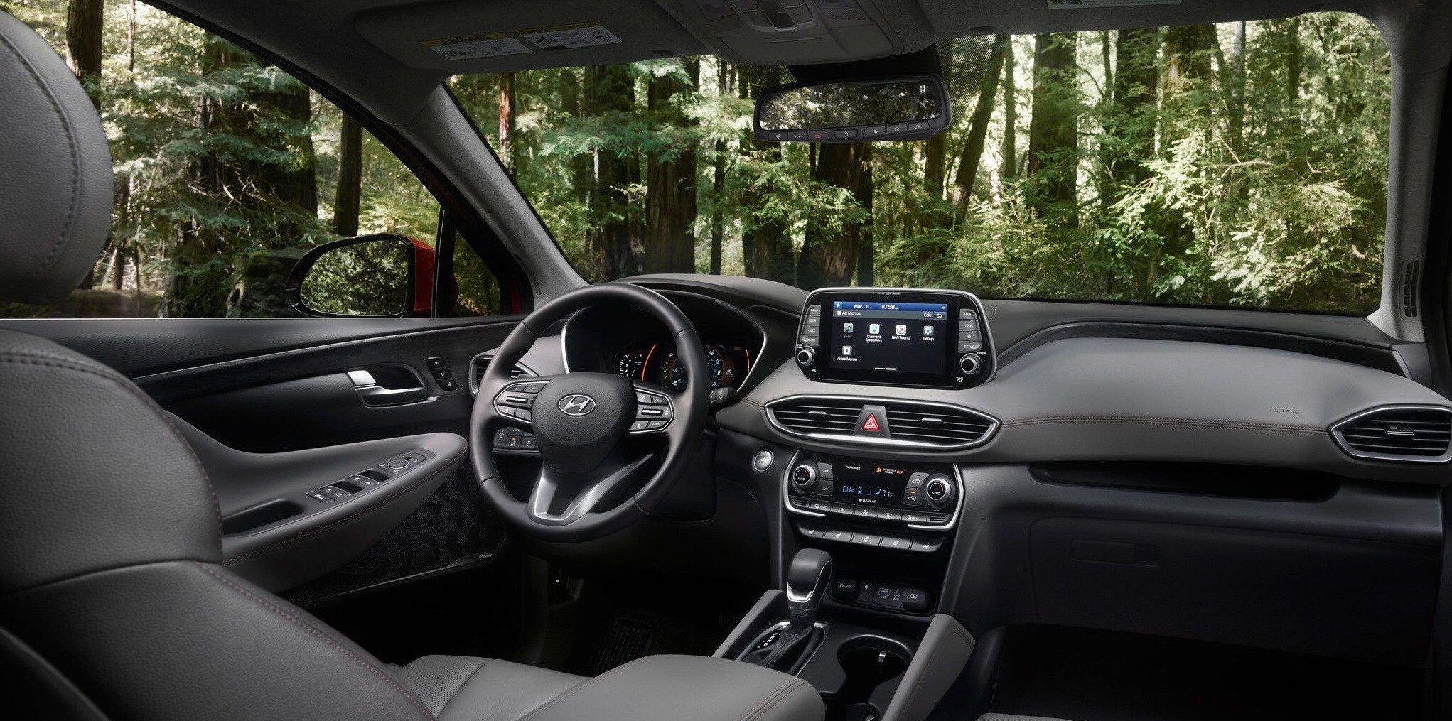 2020 Hyundai Santa Fe Interior near Evansville, IN 2020 Hyundai Santa Fe Interior near Evansville, IN