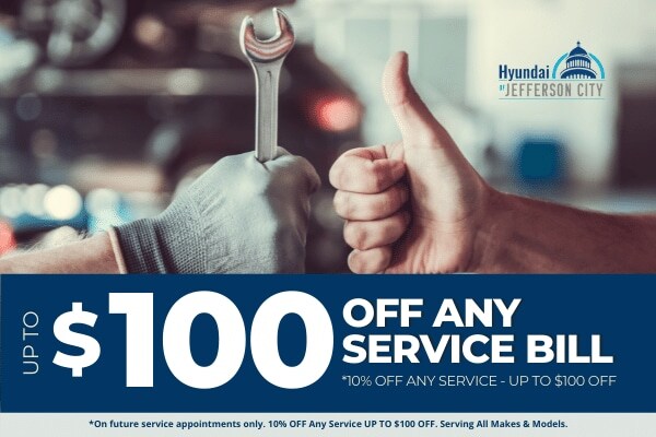 10% Off Any Service - Up to $100 Off at Hyundai of Jefferson City in MO