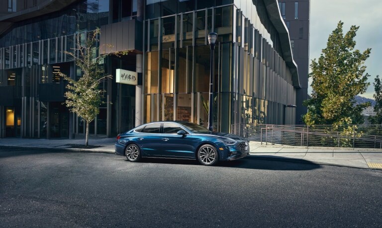 2021 Hyundai Sonata Outside of house