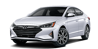 White 2020 Hyundai Elantra Limited