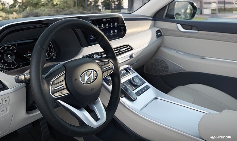 2020 Hyundai Palisade 2020 Hyundai Palisade interior dashboard view