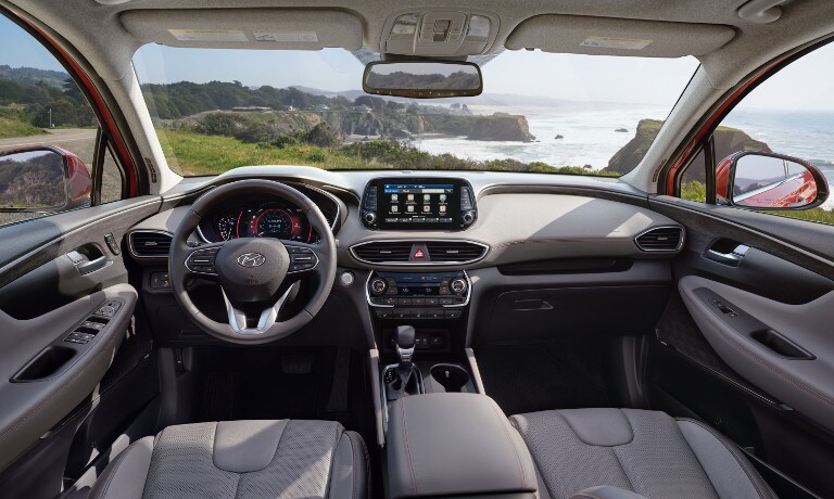 2020 Hyundai Santa Fe interior