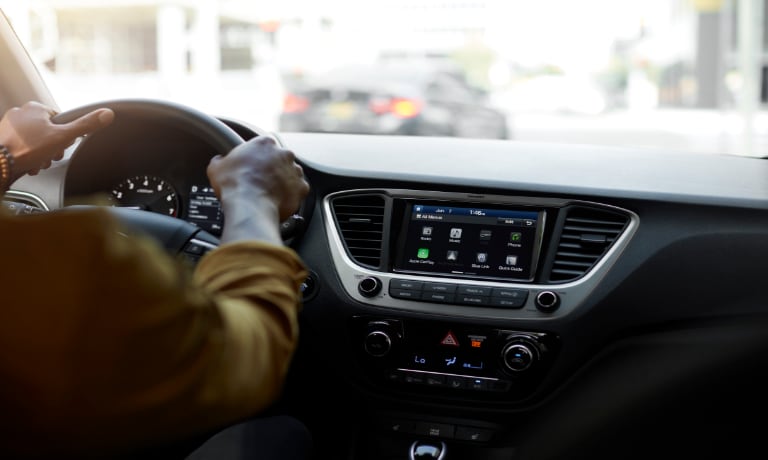 2021 Hyundai Accent Interior Design