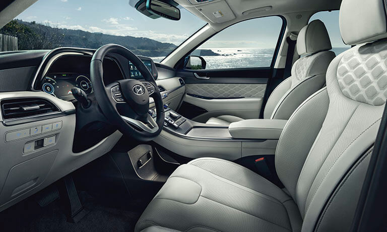 2021 Hyundai Palisade Interior Front Seats Sideview