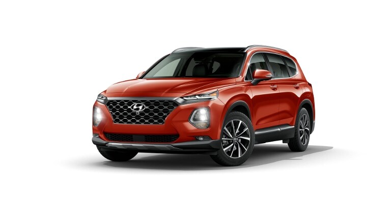 2019 Hyundai Santa Fe Orange