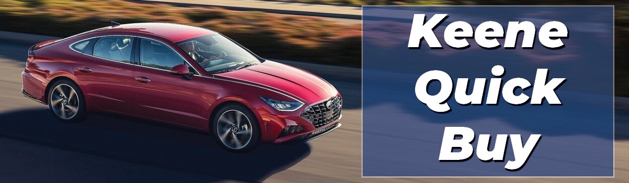 Shop from the comfort of your own home at Hyundai of Keene with Keene Quick Buy