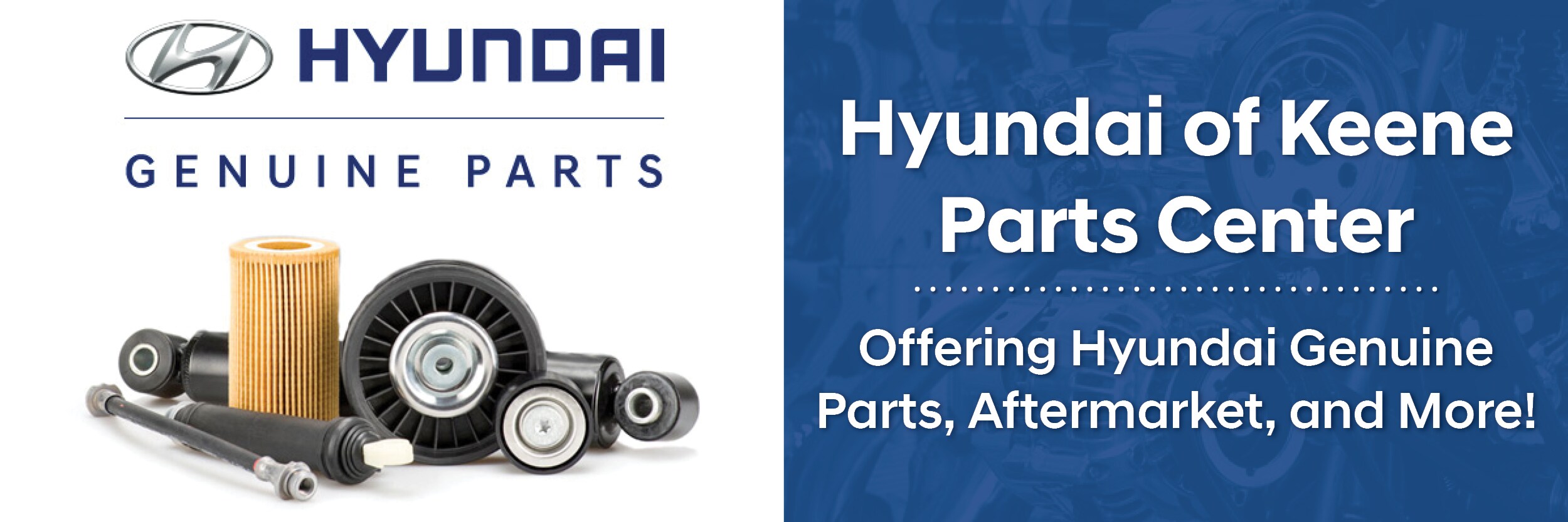 Welcome to the Hyundai Parts Center