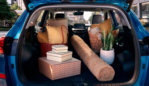 Ample cargo space for all your things!