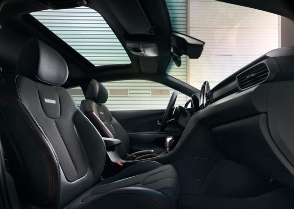 Updated interiora nd available sunroof.