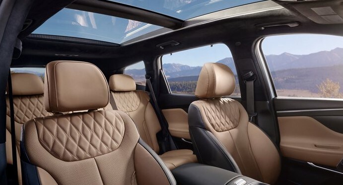 2021 Hyundai Santa Fe Interior
