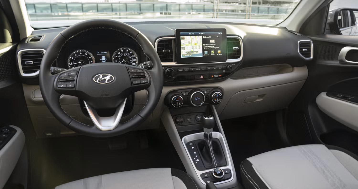 2023 Hyundai Venue interior 2023 Hyundai Venue interior