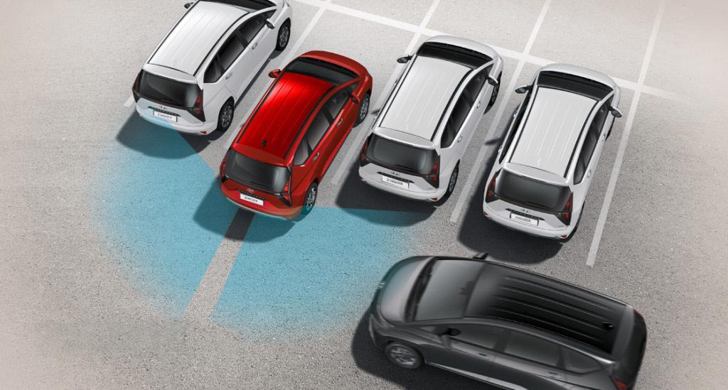 Hyundai Rear Cross-Traffic Collision-Avoidance Assist Hyundai Rear Cross-Traffic Collision-Avoidance Assist